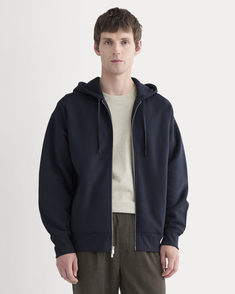 EVERLANE LUXE FLEECE FULL-ZIP HOODIE outlook
