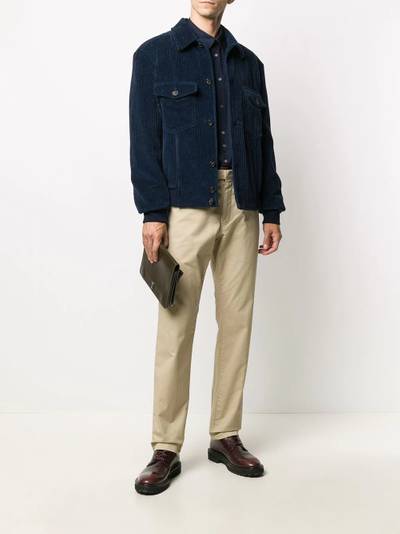 Paul Smith plain long-sleeved shirt outlook