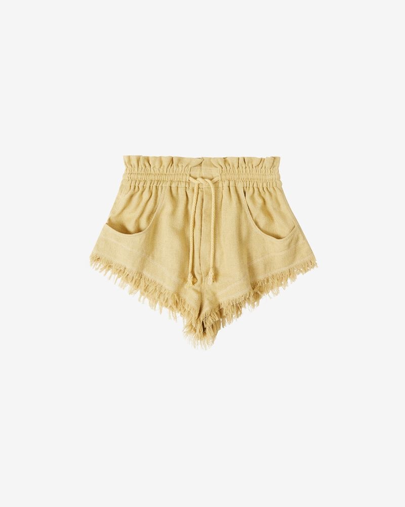 TALAPIZ SILK BOURETTE SHORTS - 1