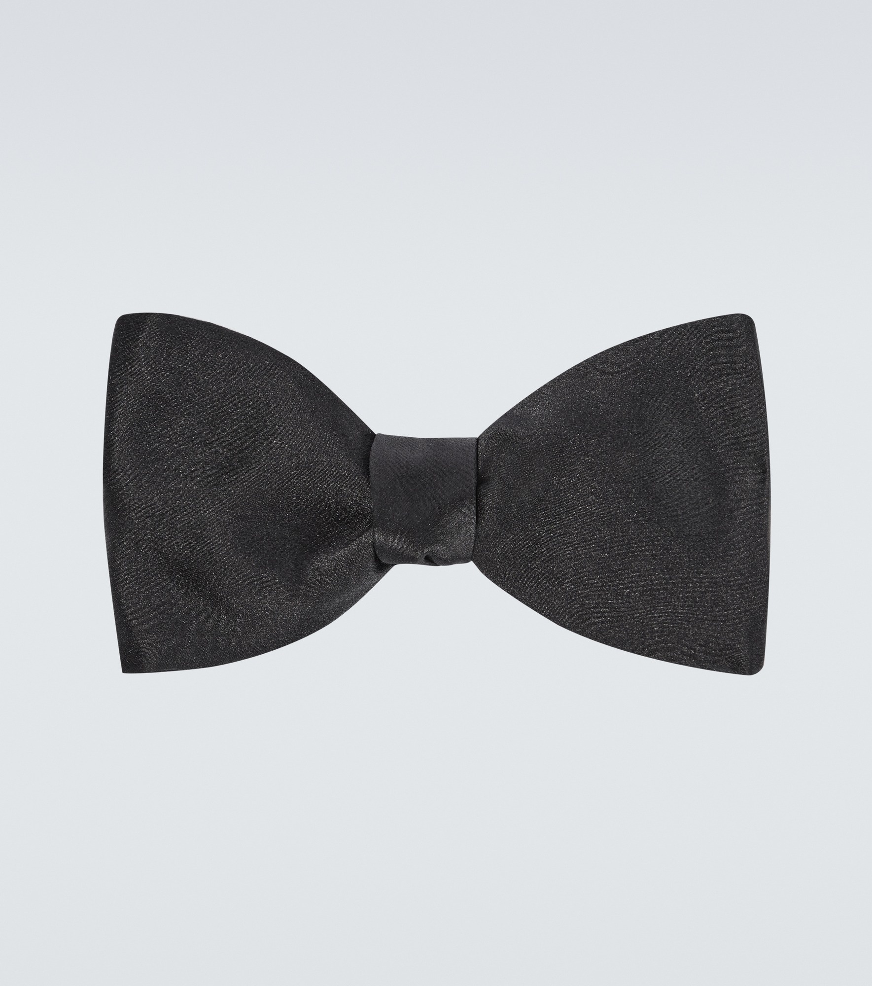 Silk satin bow tie - 1