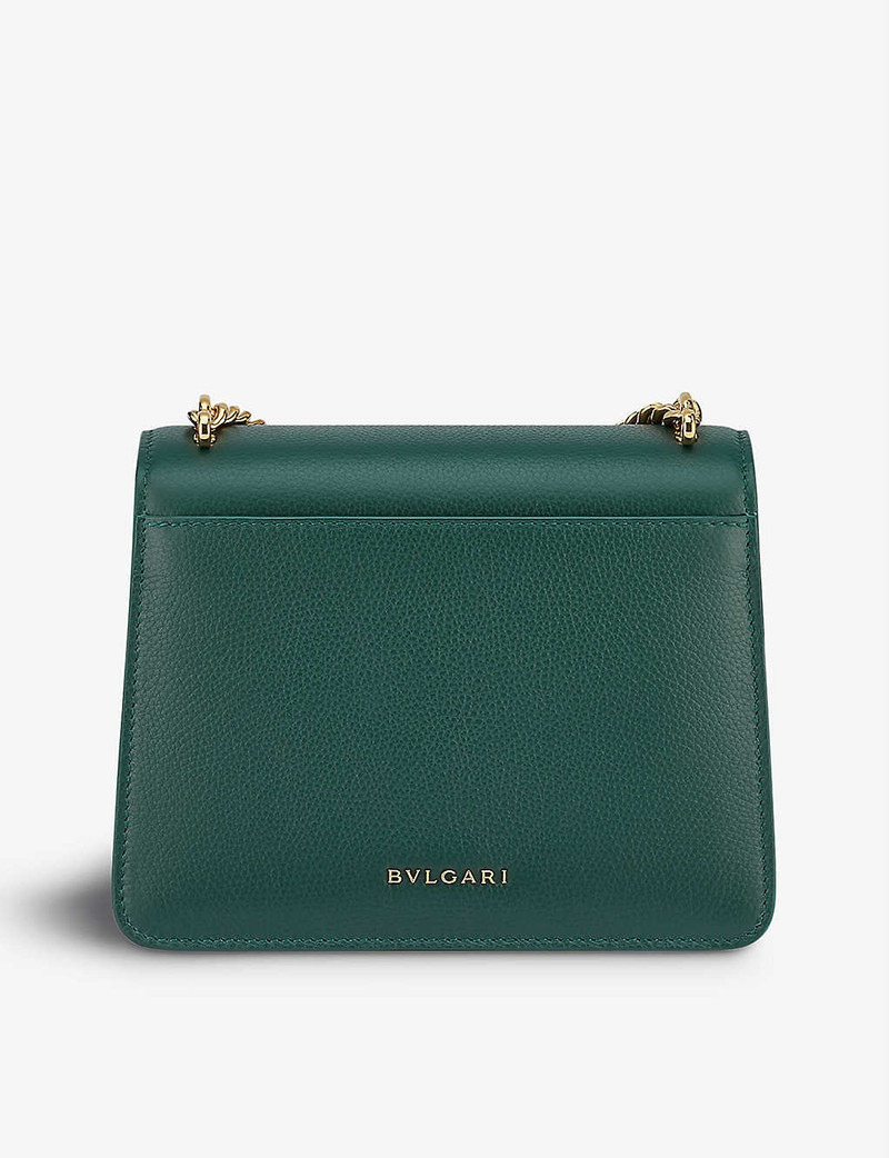 Serpenti Forever leather cross-body bag 4