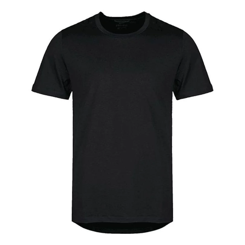 Nike Dri-Fit Solid Color Short-sleeved T-shirt 'Black' 928016-010 - 1