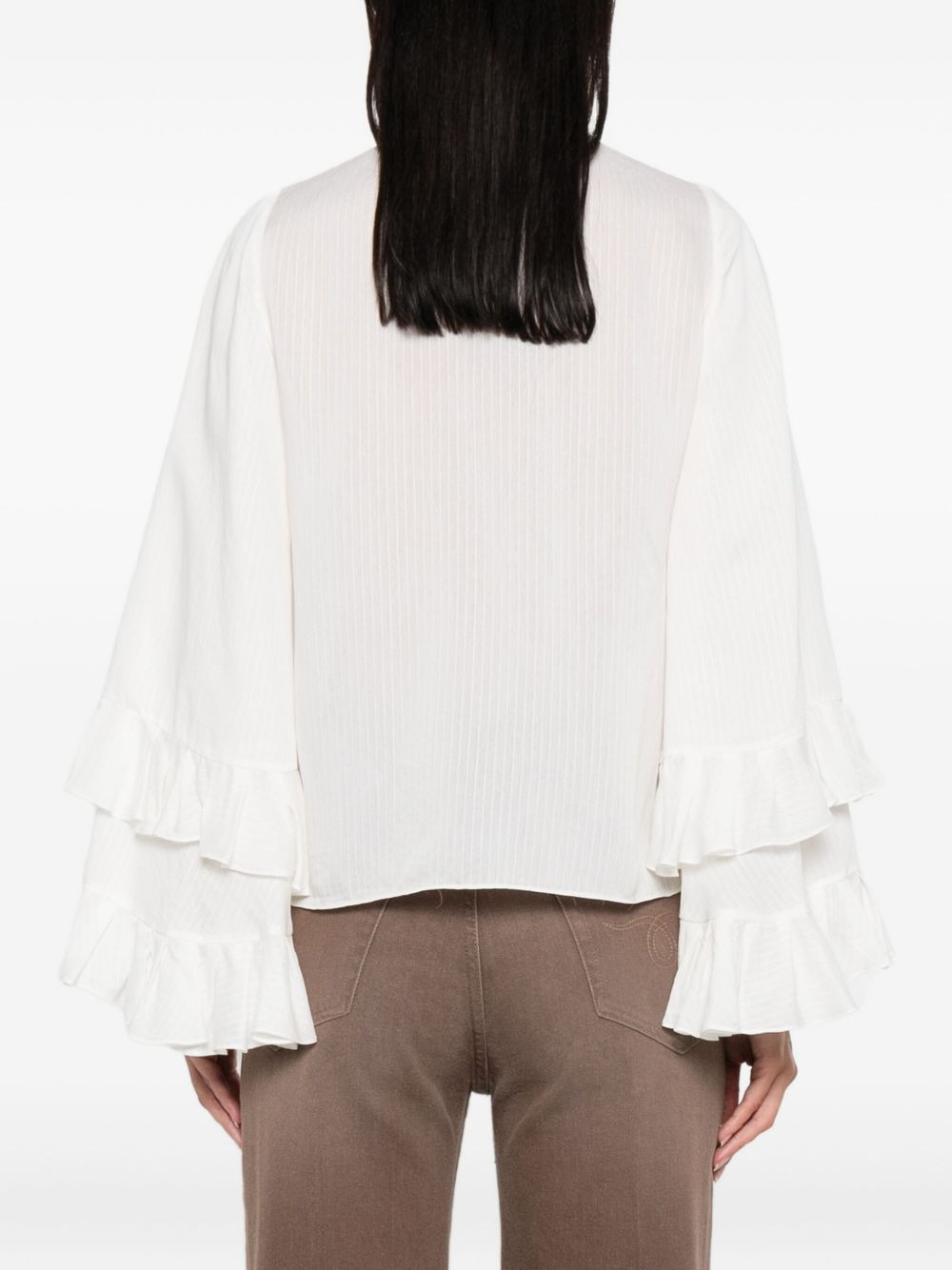 ruffled blouse - 4