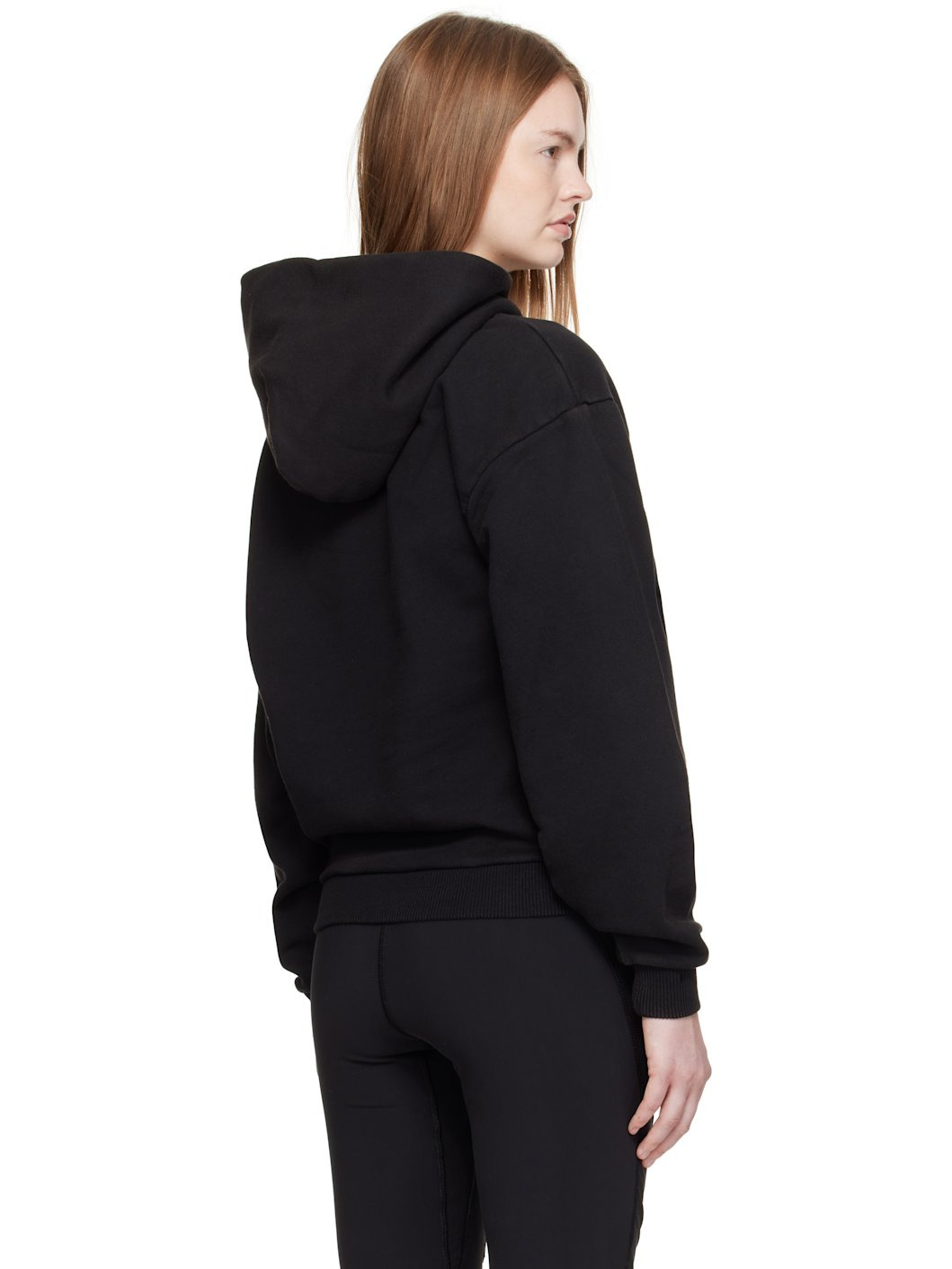 Black Slogan Hoodie - 3