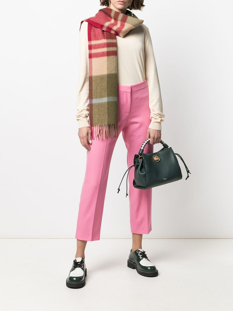 Mulberry Small Iris Heavy Grain (Mulberry Green & Chalk) outlook