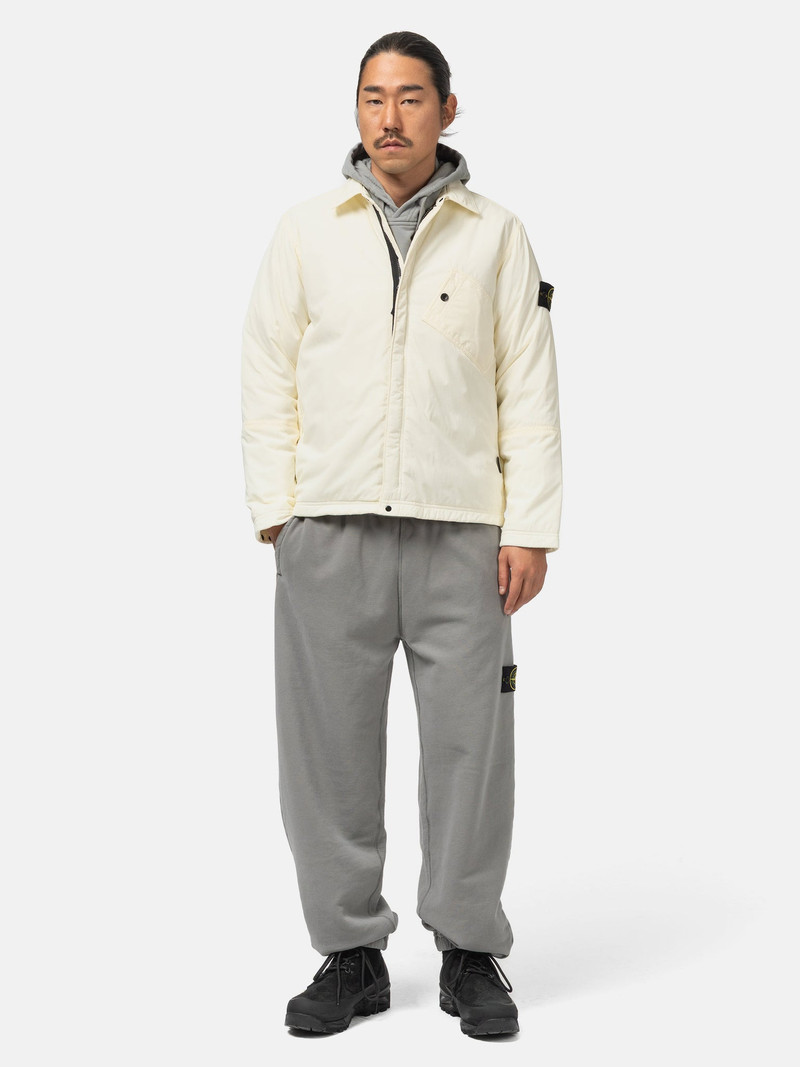 Stone Island Ripstop Cordura Overshirt Ivory outlook