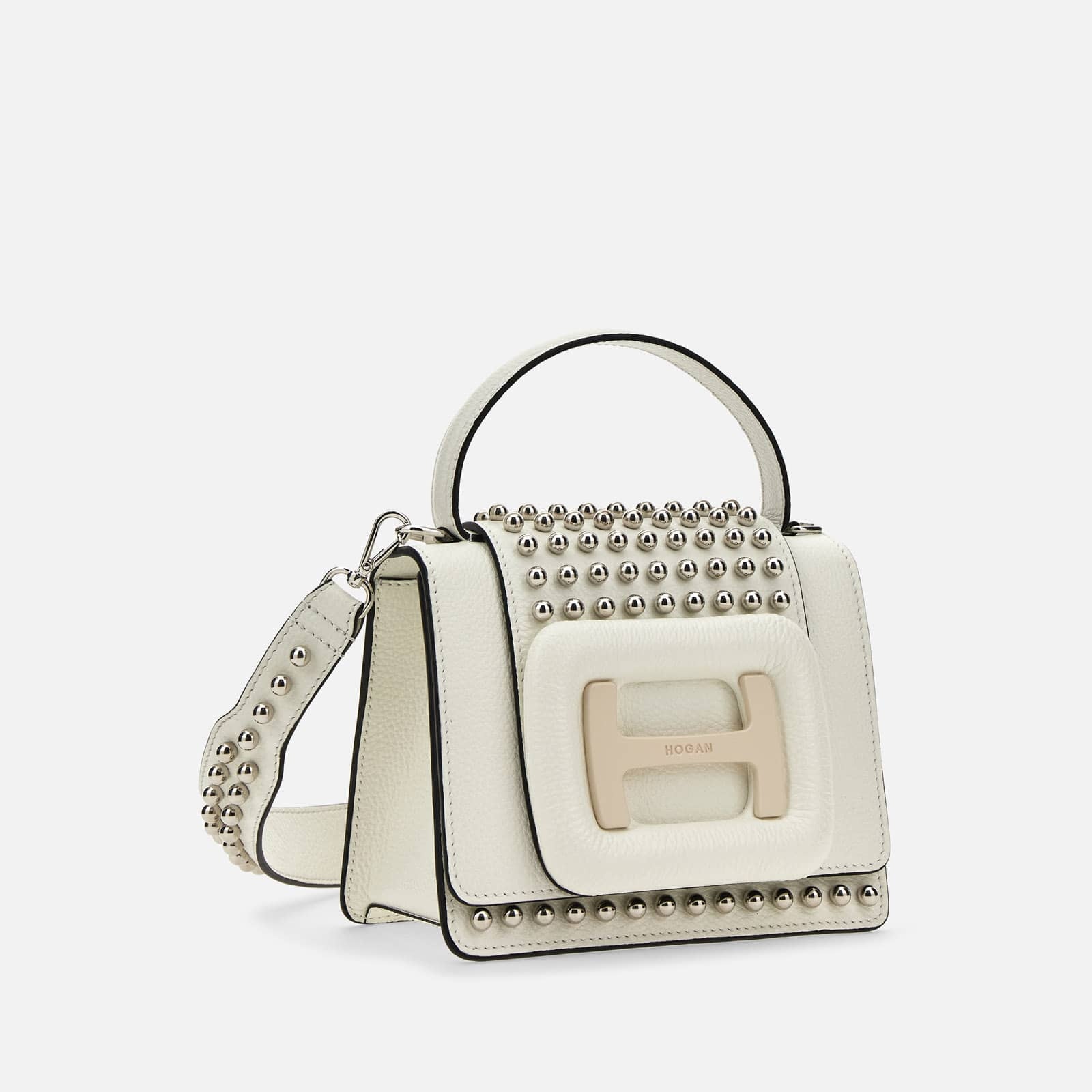 Hogan H-Bag Crossbody Micro White - 3