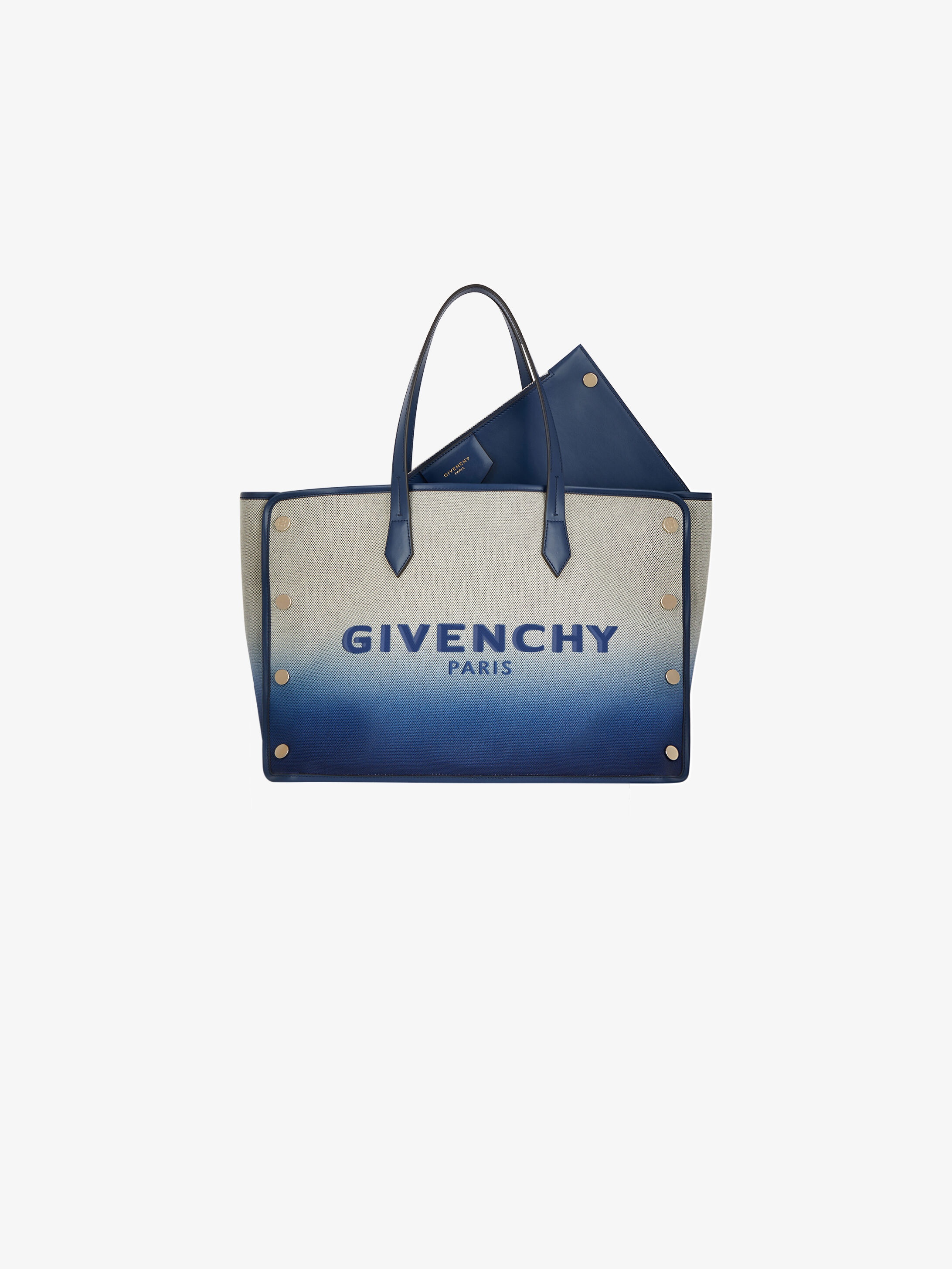 Medium Bond shopper in GIVENCHY faded canvas - 6