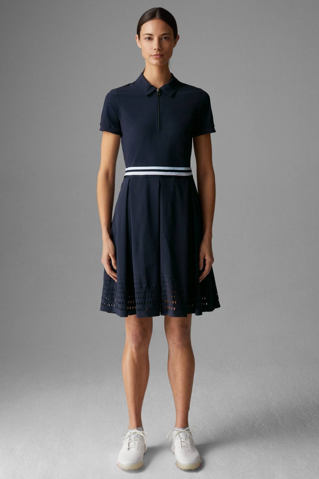 JANIKA PERFORMANCE DRESS IN DARK BLUE - 2