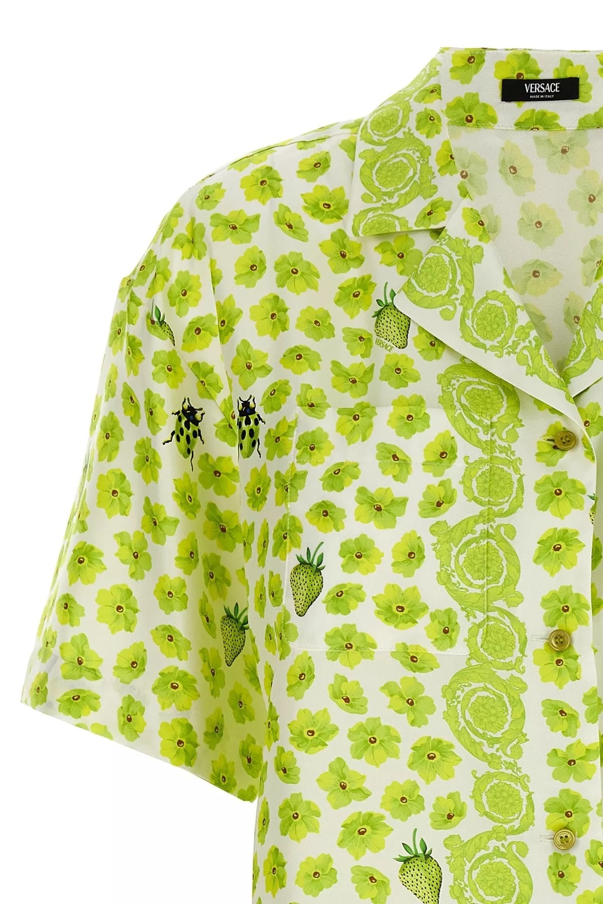 Versace Women 'Strawberry Garden' Shirt - 4