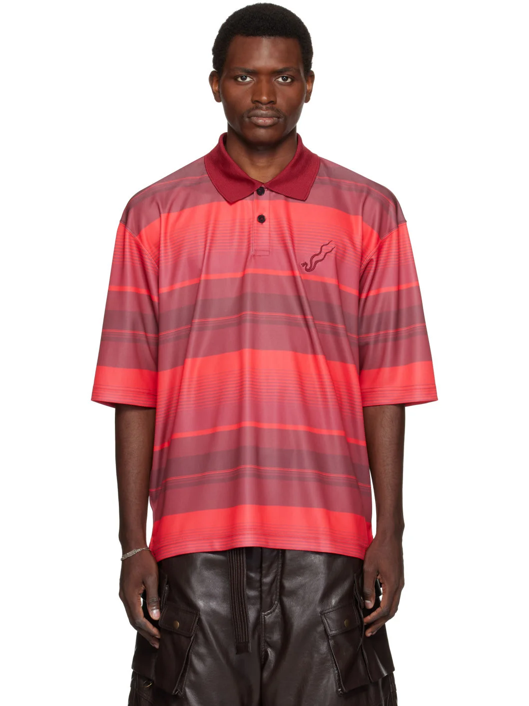 Red Gas Station Polo - 1