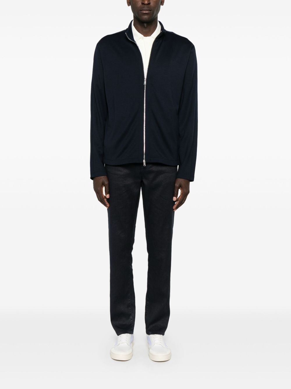 zip-up sweatshirt - 2