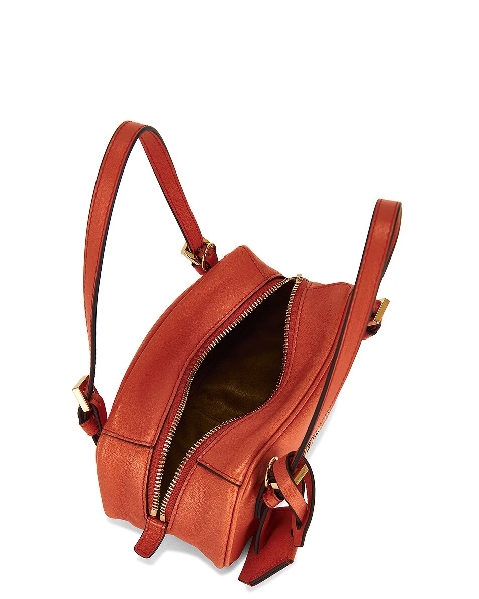 Mini Shoulder Bag in Papaya-versace Gold - 6