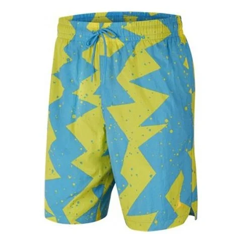 Air Jordan Jumpman Poolside 9 Breathable Casual Shorts Blue CJ4702-446 - 1