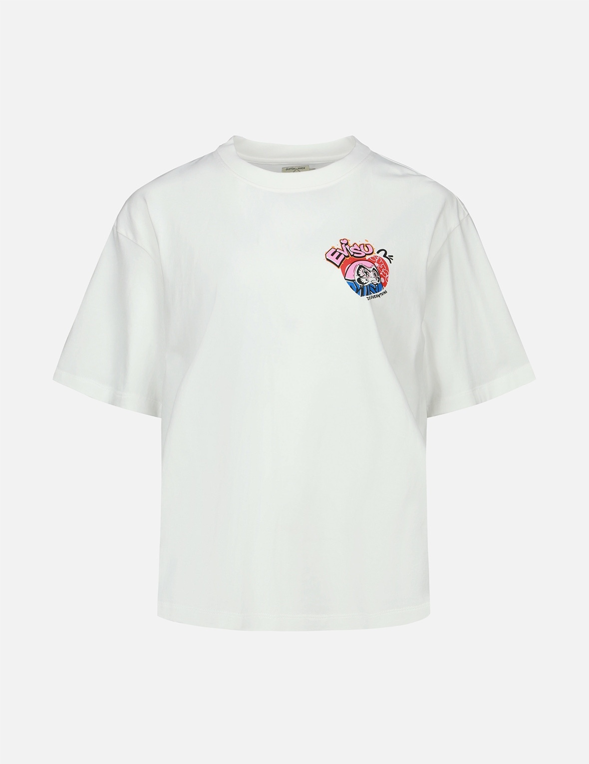 GRAFFITI DARUMA DAICOCK PRINT T-SHIRT - 2