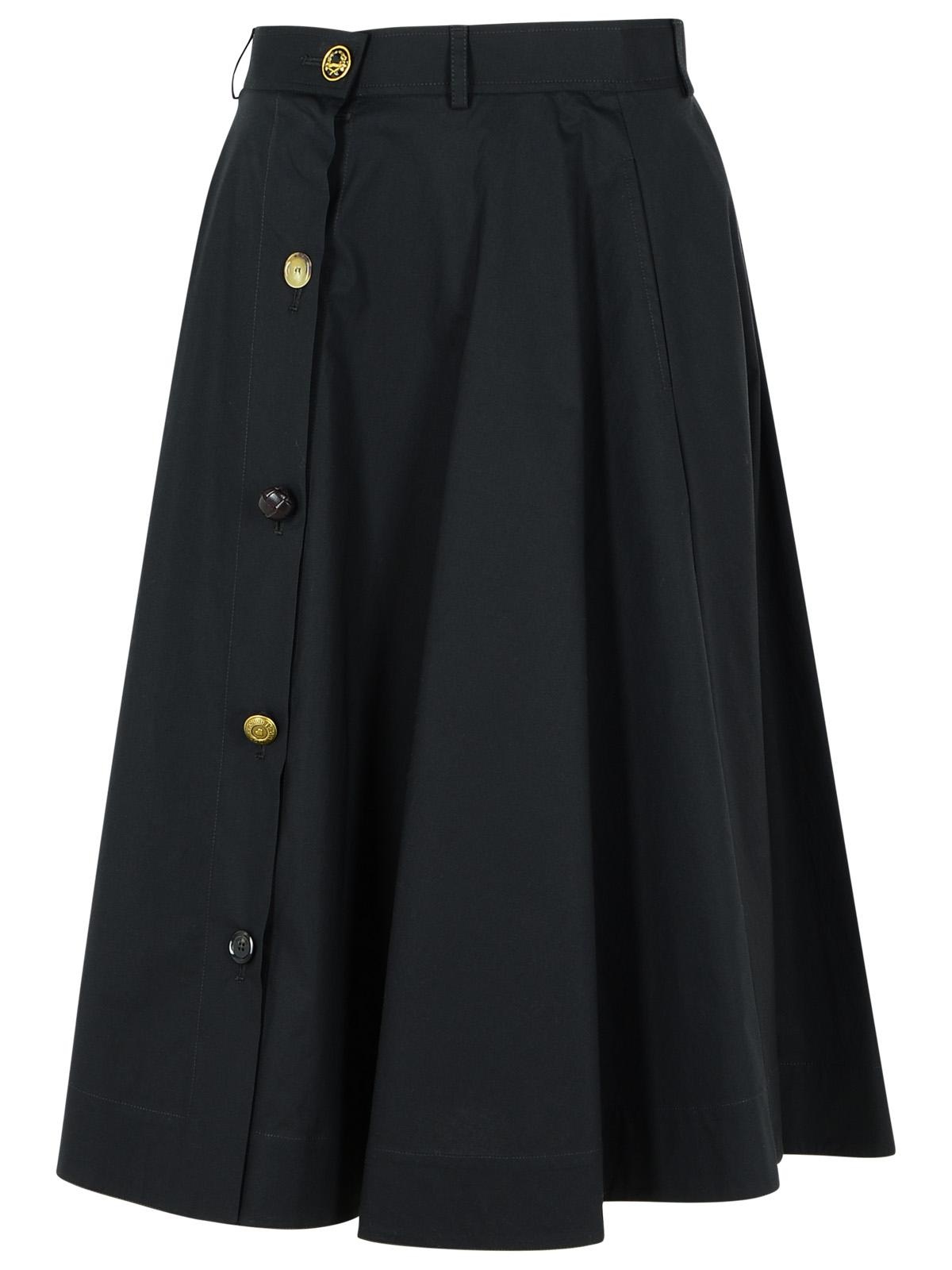 スカート MOSCHINO Women Skirts 012404300555 Black Moschino Pleated Asymmetric Skort | Black | FARFETCH