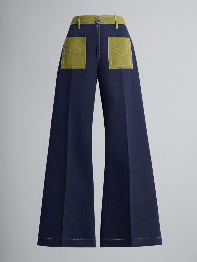 COTTON DRILL TROUSERS - 1