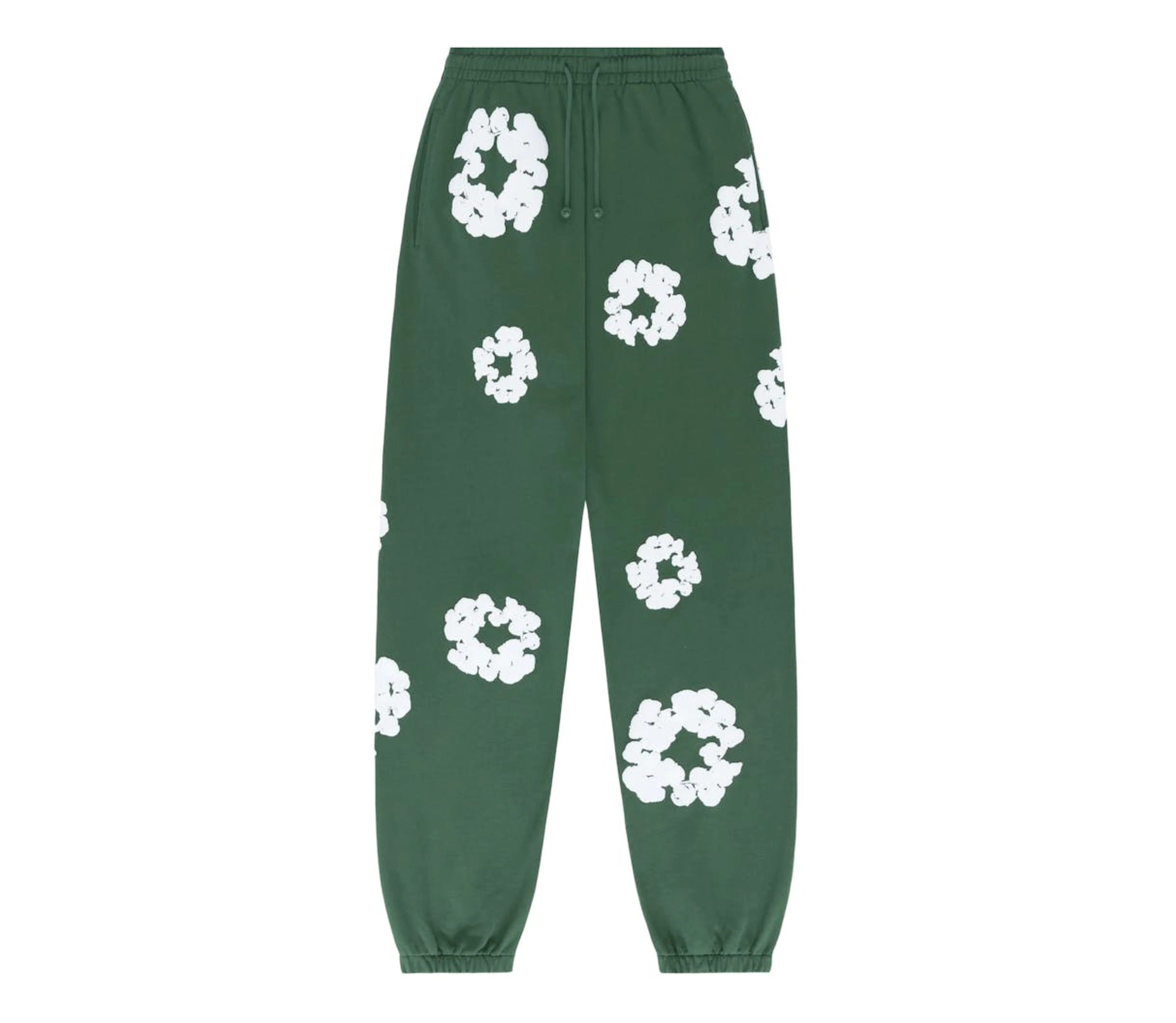 Denim Tears 'Wreath' Sweatpants (Green) - 1