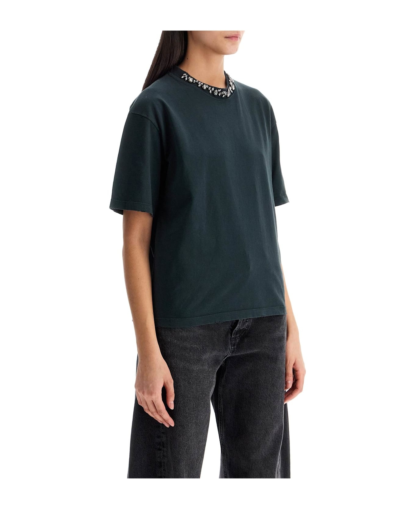 Tshirt Crystal Collar - 2