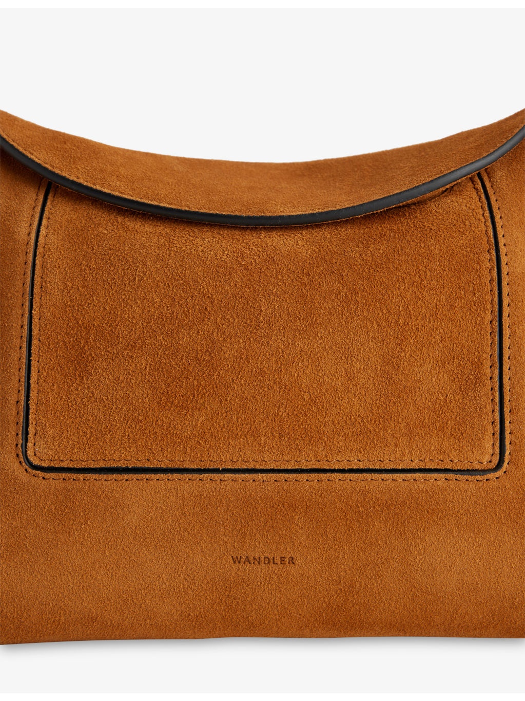 Penelope Slouch Suede Shoulder Bag - 6