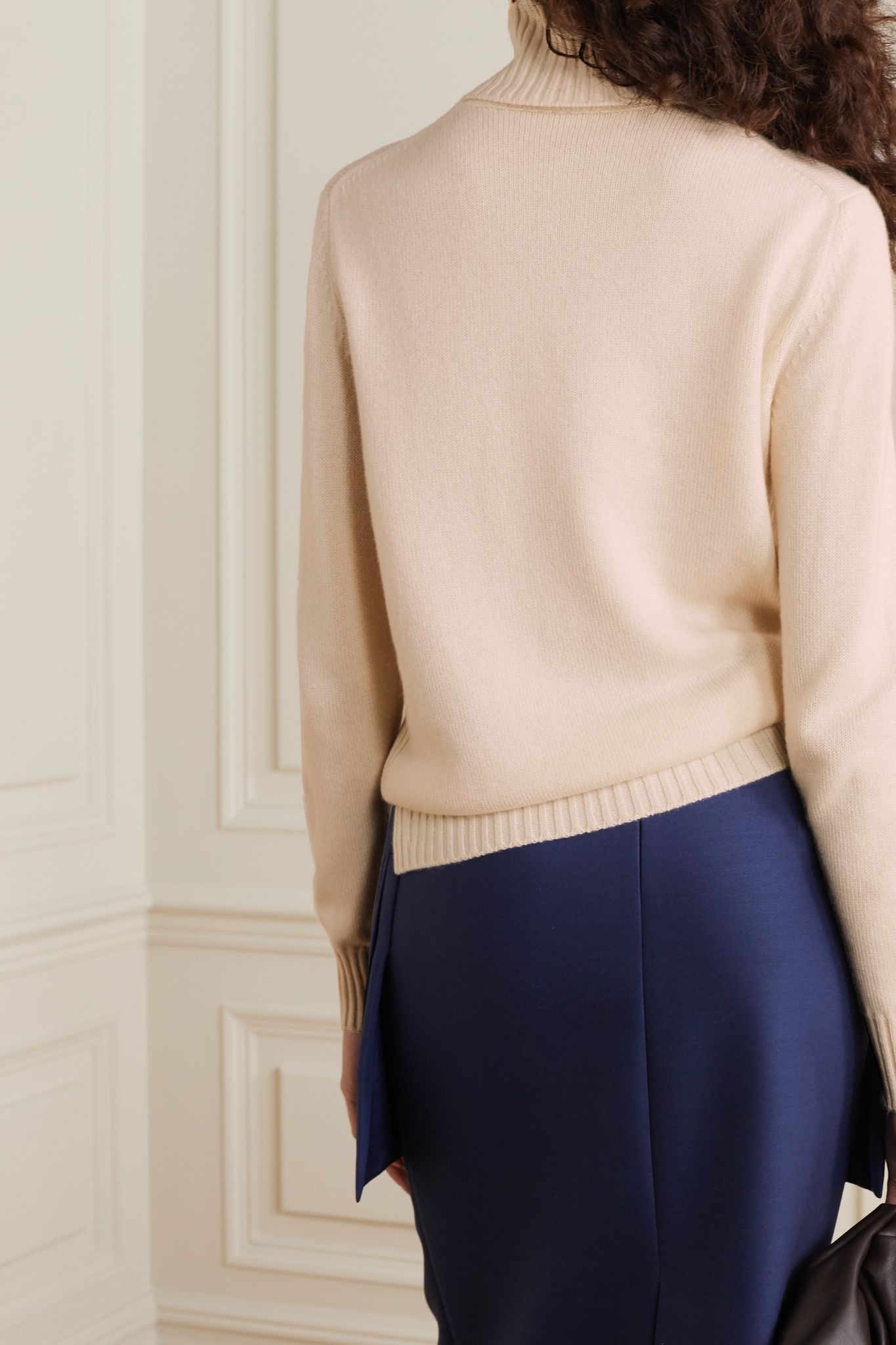 Cashmere turtleneck sweater - 3