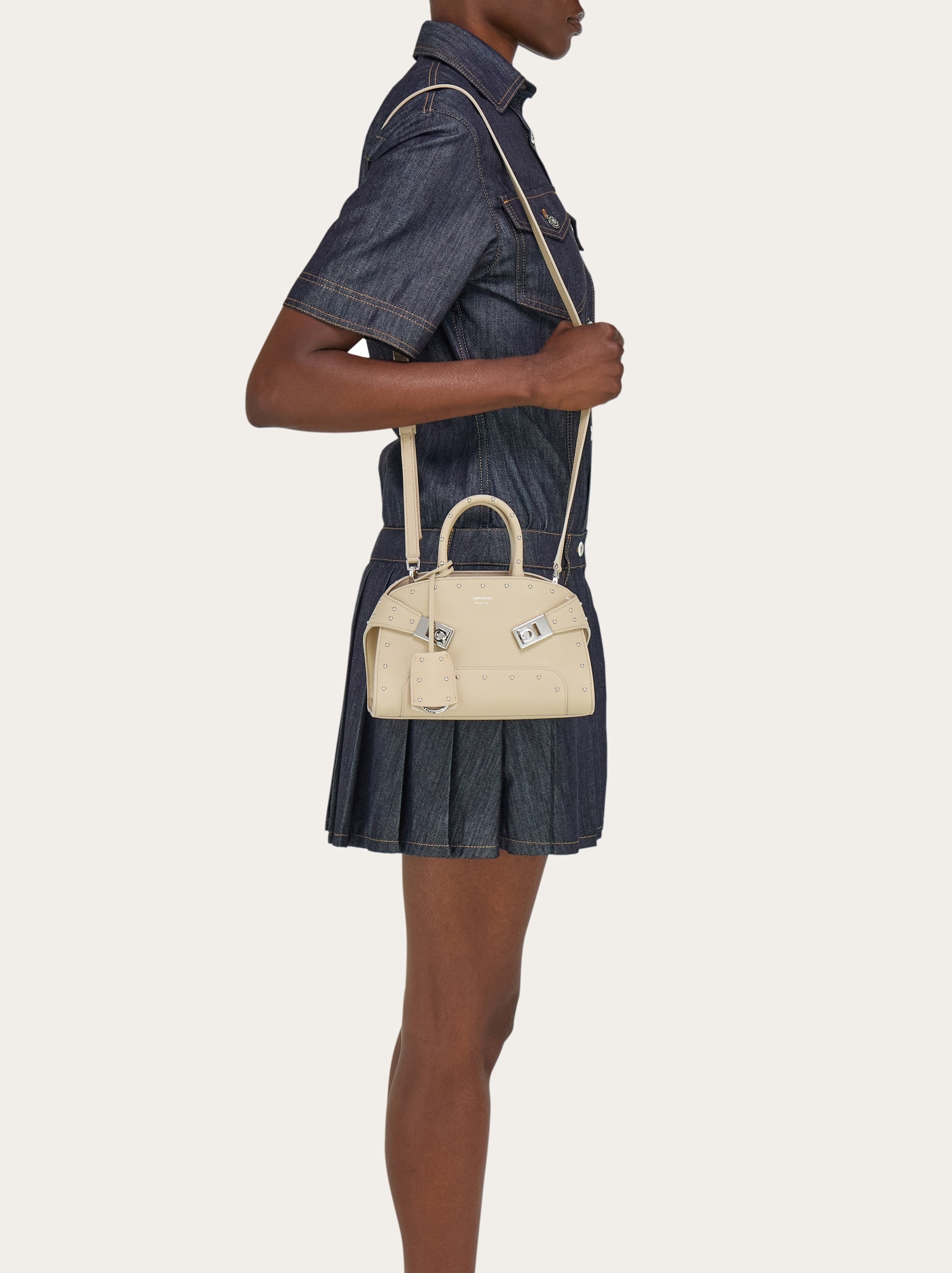 Hug handbag with studs (XS) - 3