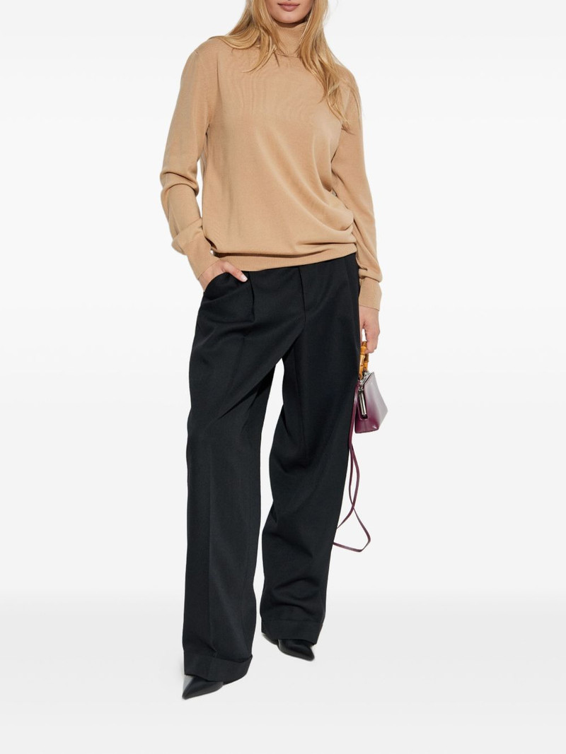 Jil Sander turtleneck wool jumper outlook