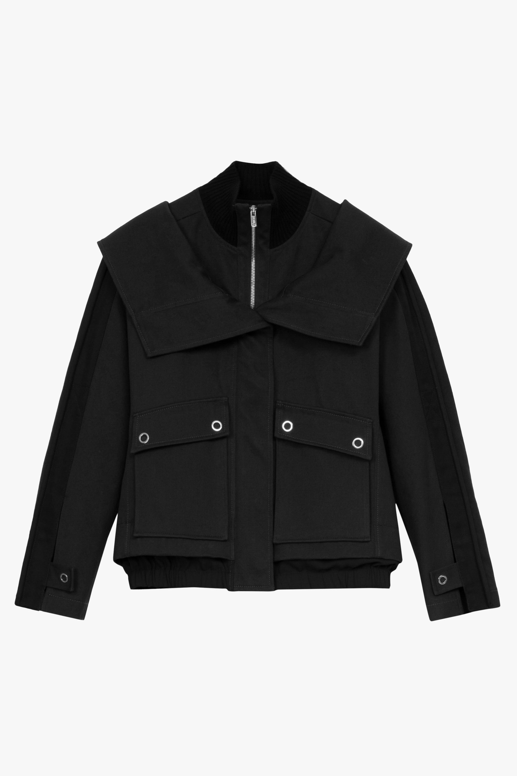 Double Collar Utility Jacket - 6