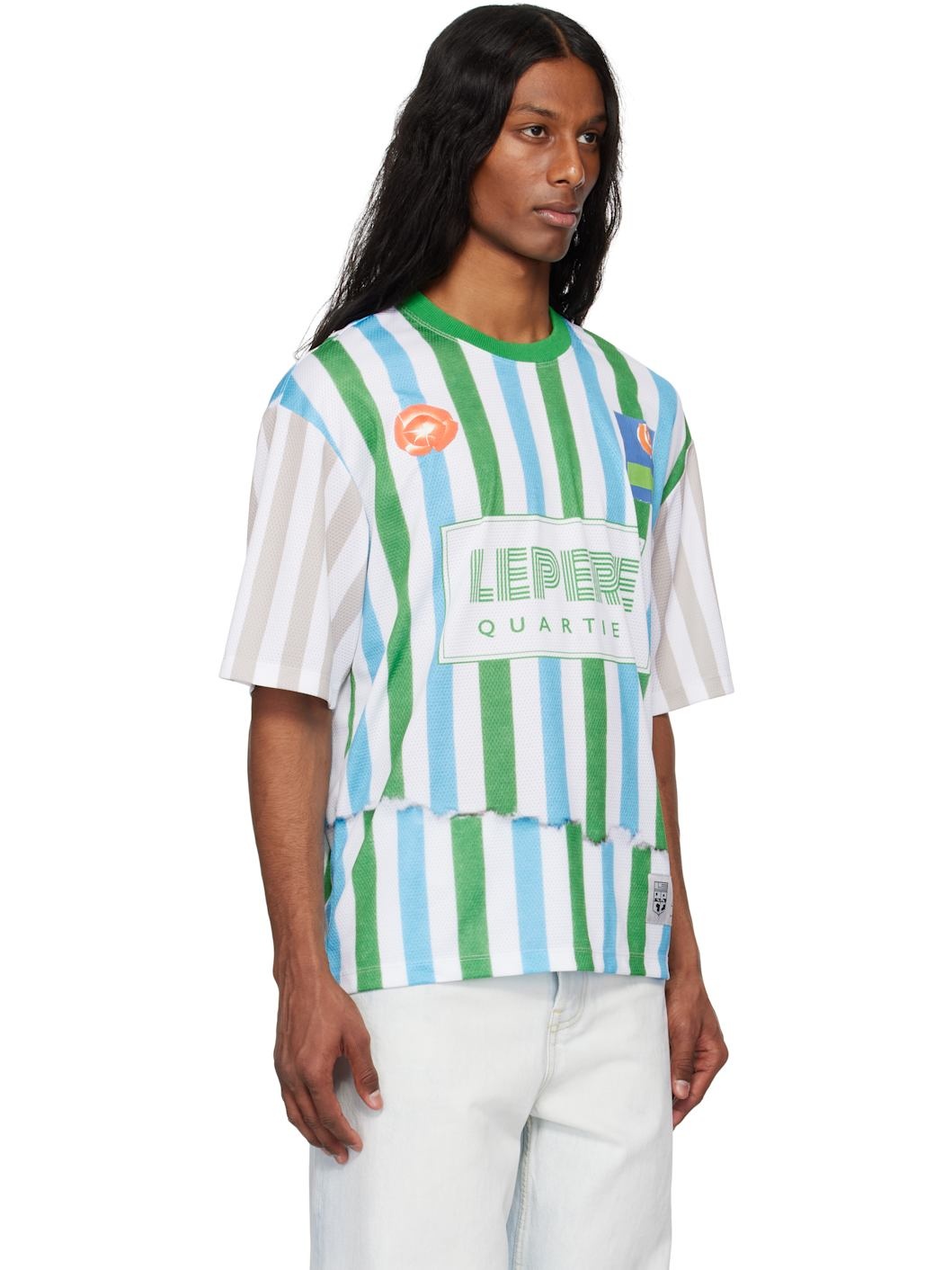 Green & Blue Antonio Carrau Edition LPFC Mesh Jersey - 2