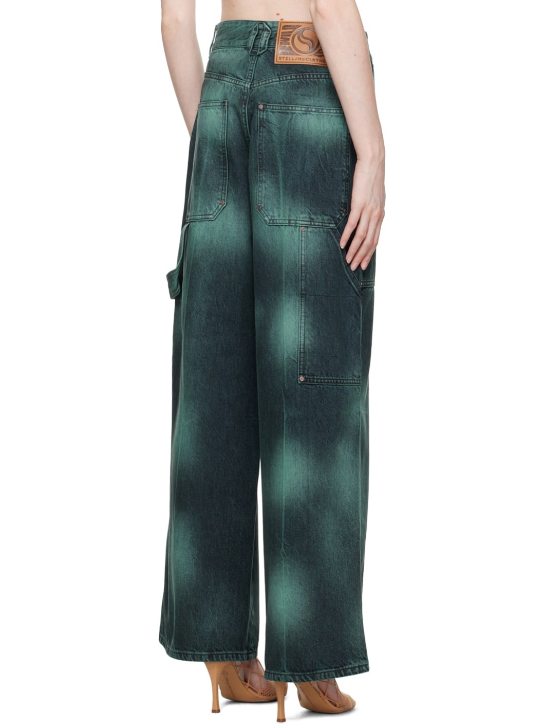 Blue Tie-Dye Jeans - 3