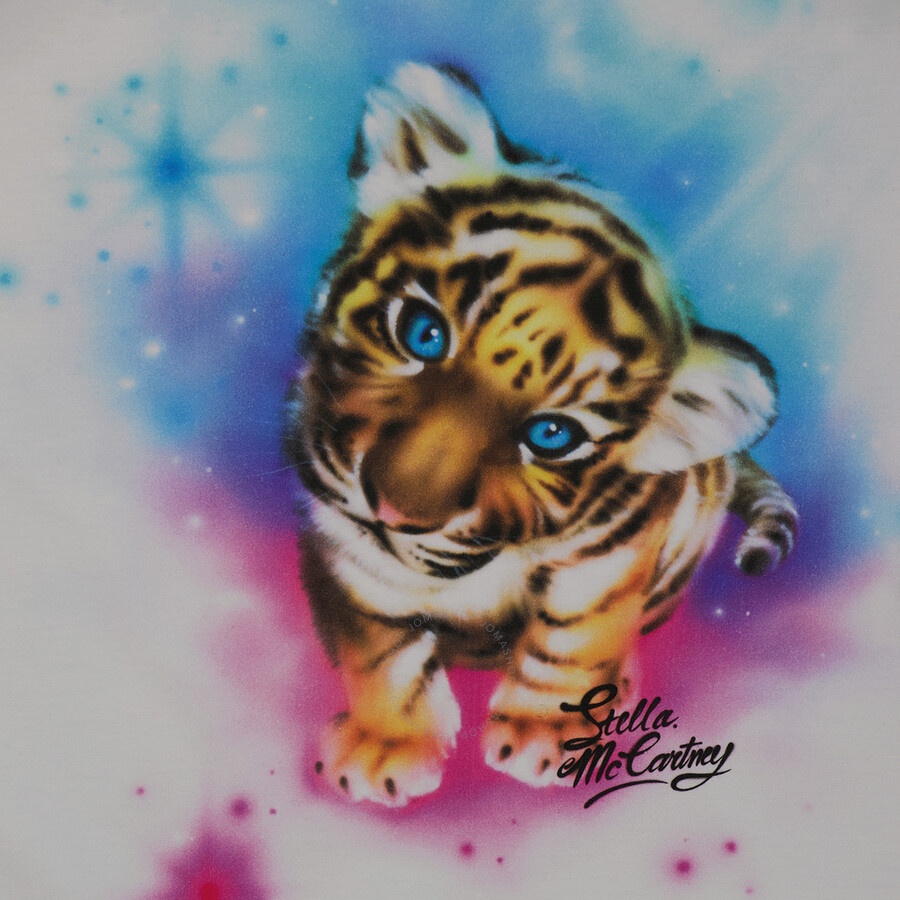 Stella McCartney Ladies Tight Print Short Sleeve T-shirt - 2