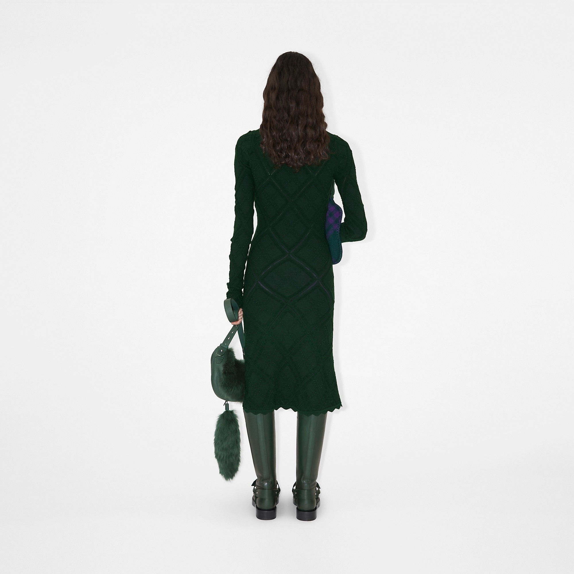 ワンピース Burberry Aran knit dress Burberry Aran Knit Dress | REVERSIBLE
