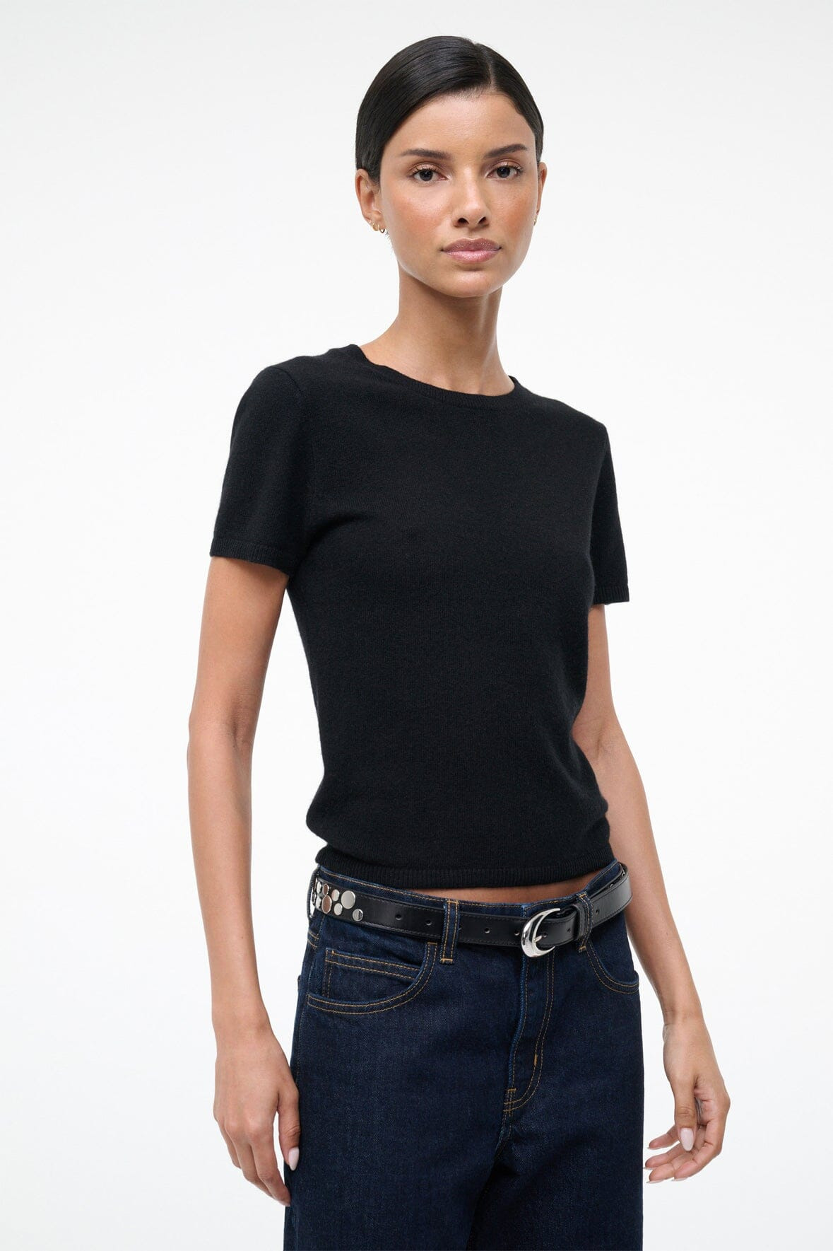 STAUD MOON BUCKLE BELT - RIVETS - 3