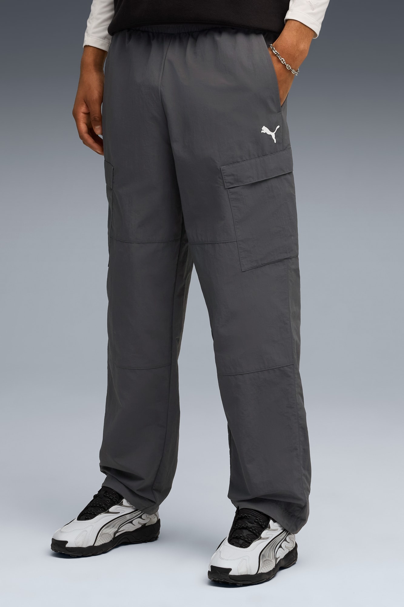 WARDROBE ESSENTIALS Men's Relaxed Cargo Pants - 3