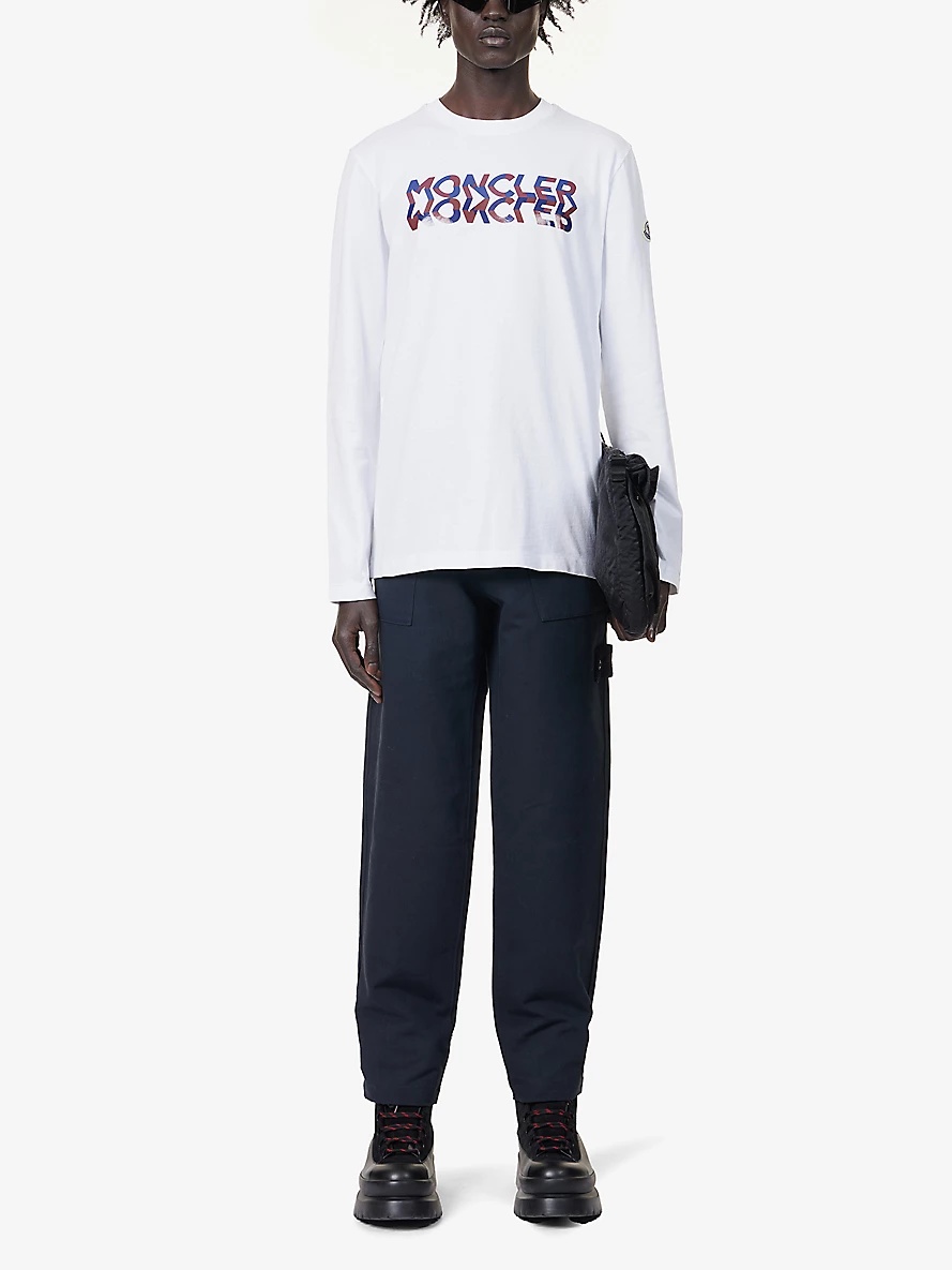 Reflection brand-print cotton-jersey sweatshirt - 2