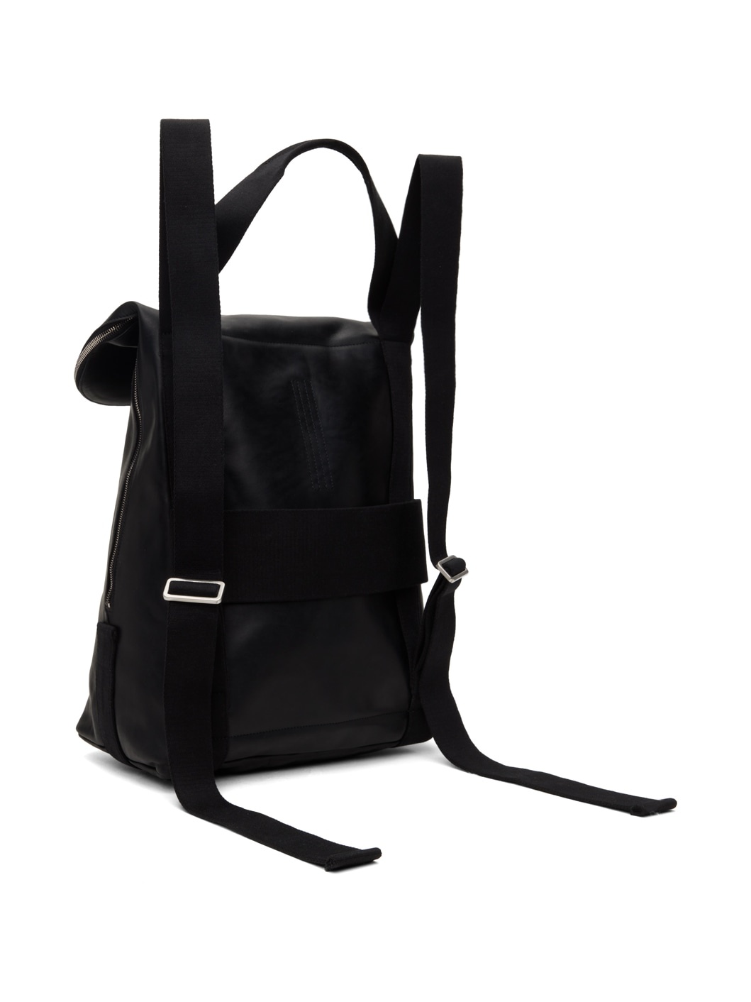 Black Cargo Backpack - 3