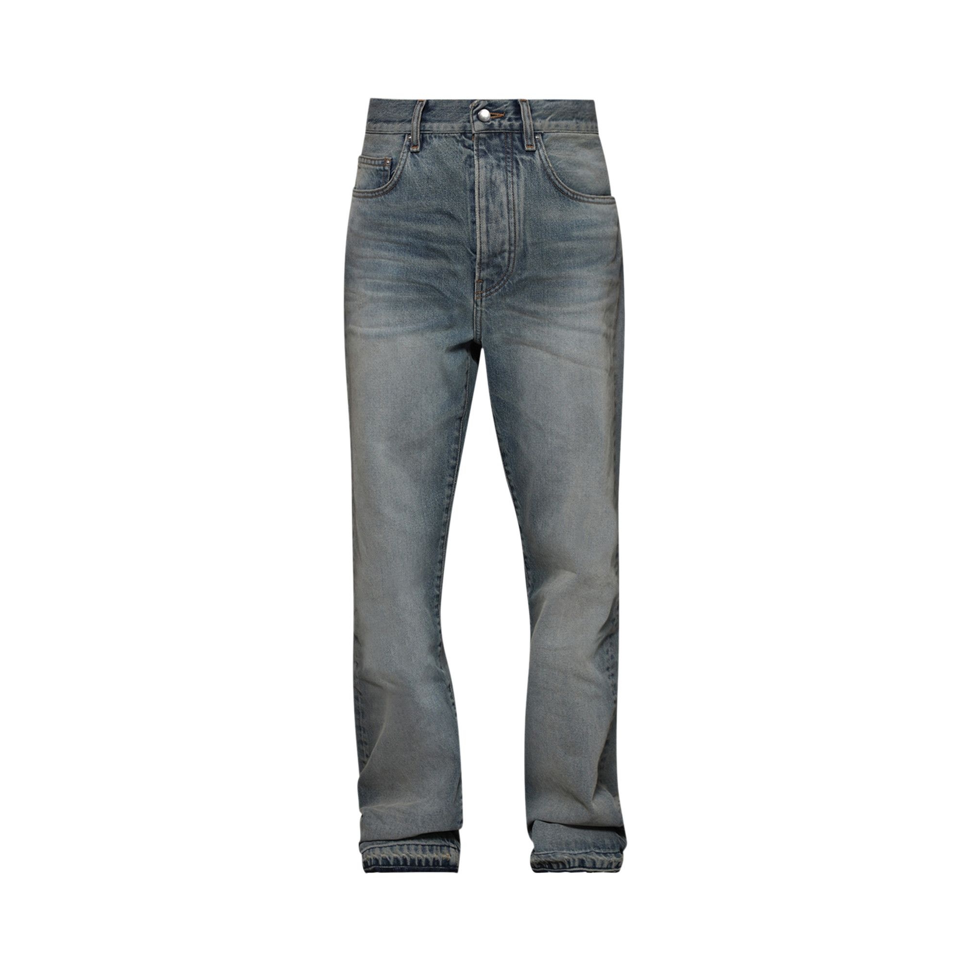 Amiri Released Hem Straight Jean 'Antique Indigo' - 1