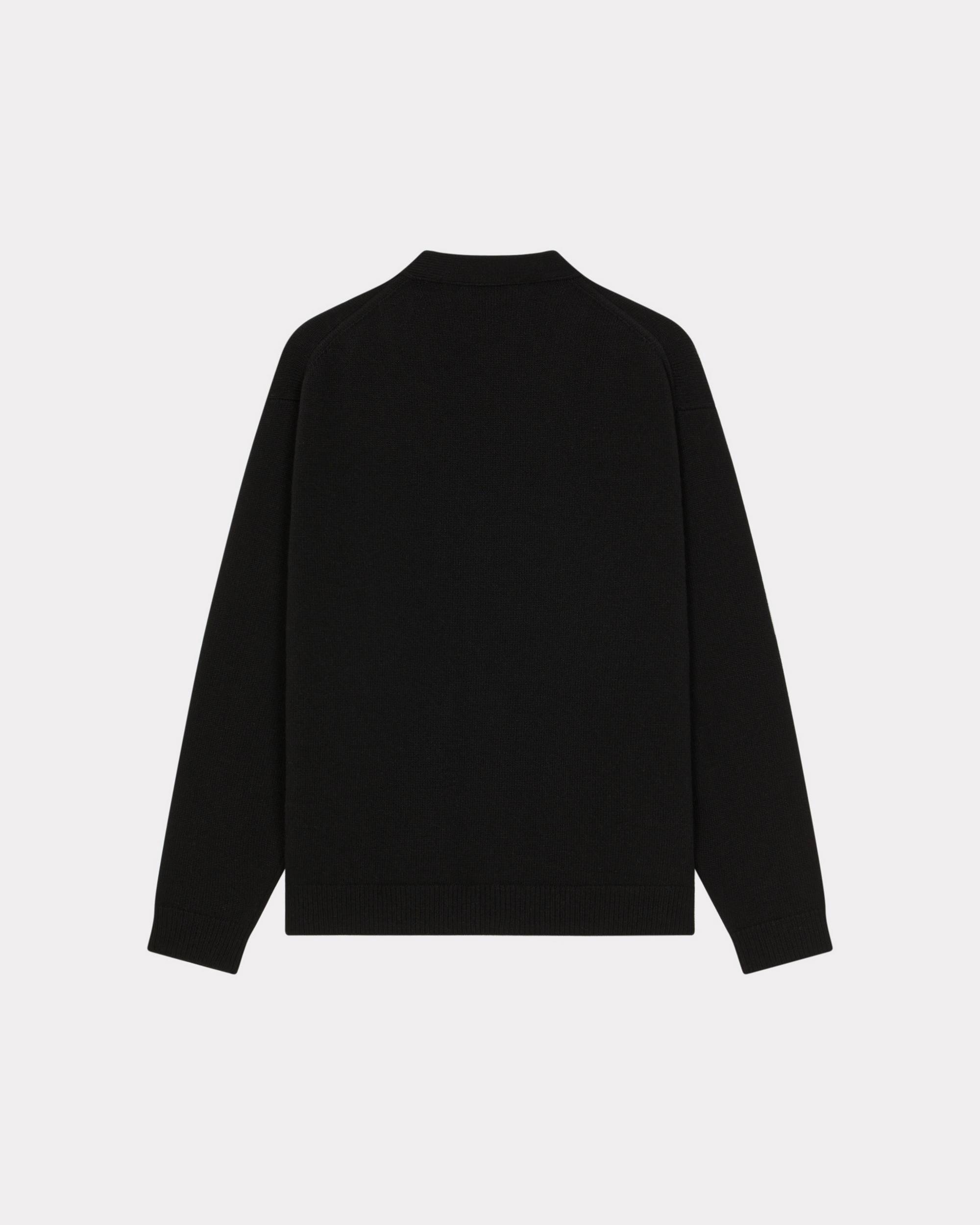 KENZO 'BOKE FLOWER' Crest woollen cardigan | REVERSIBLE