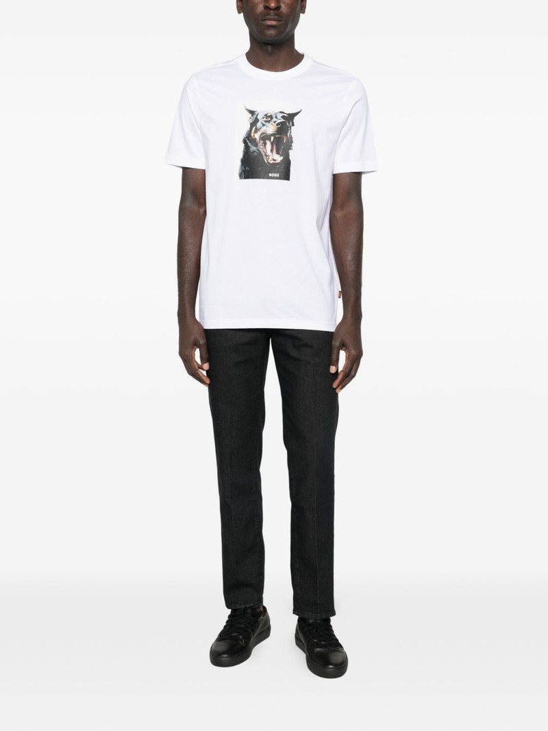 BOSS graphic-print T-shirt outlook