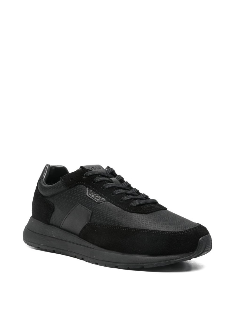 BOSS panelled trainers outlook