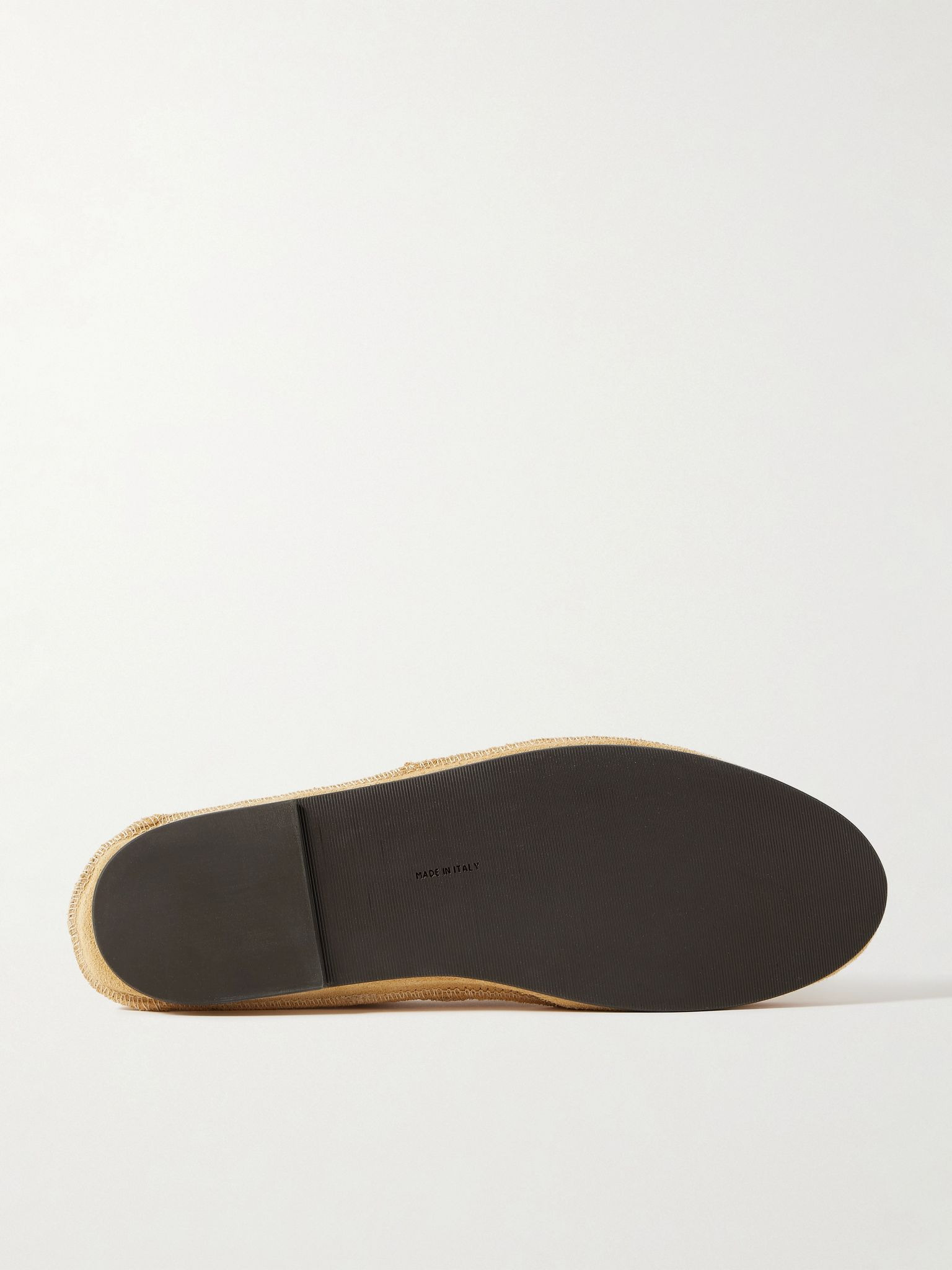 Tyler Textured-Leather Loafers Yellow - 3