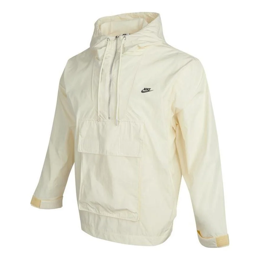 Nike Circa Lined Anorak Repel Oversized Hoodie 'Beige' DQ4235-113 - 1