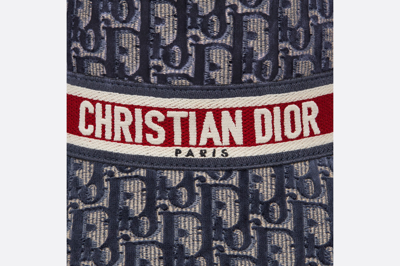 Dior Oblique Small Brim Bucket Hat 5