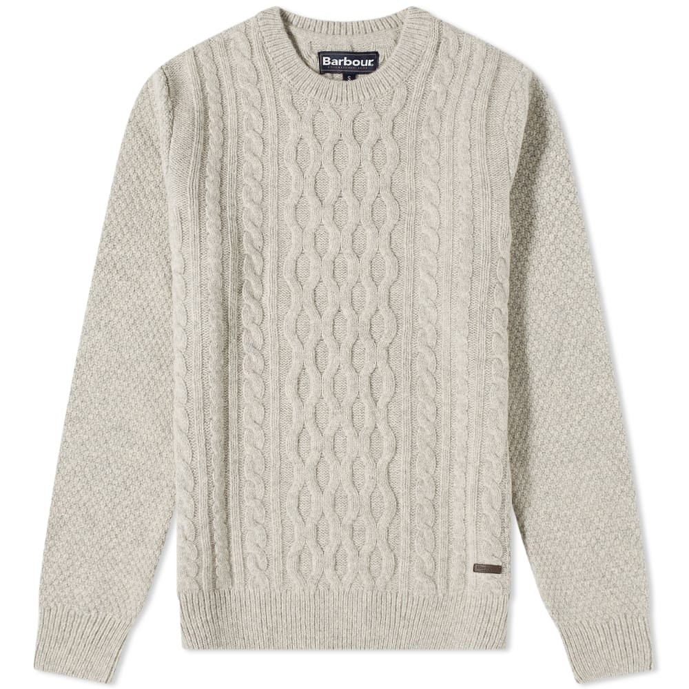 Barbour Chunky Cable Crew Knit - 1