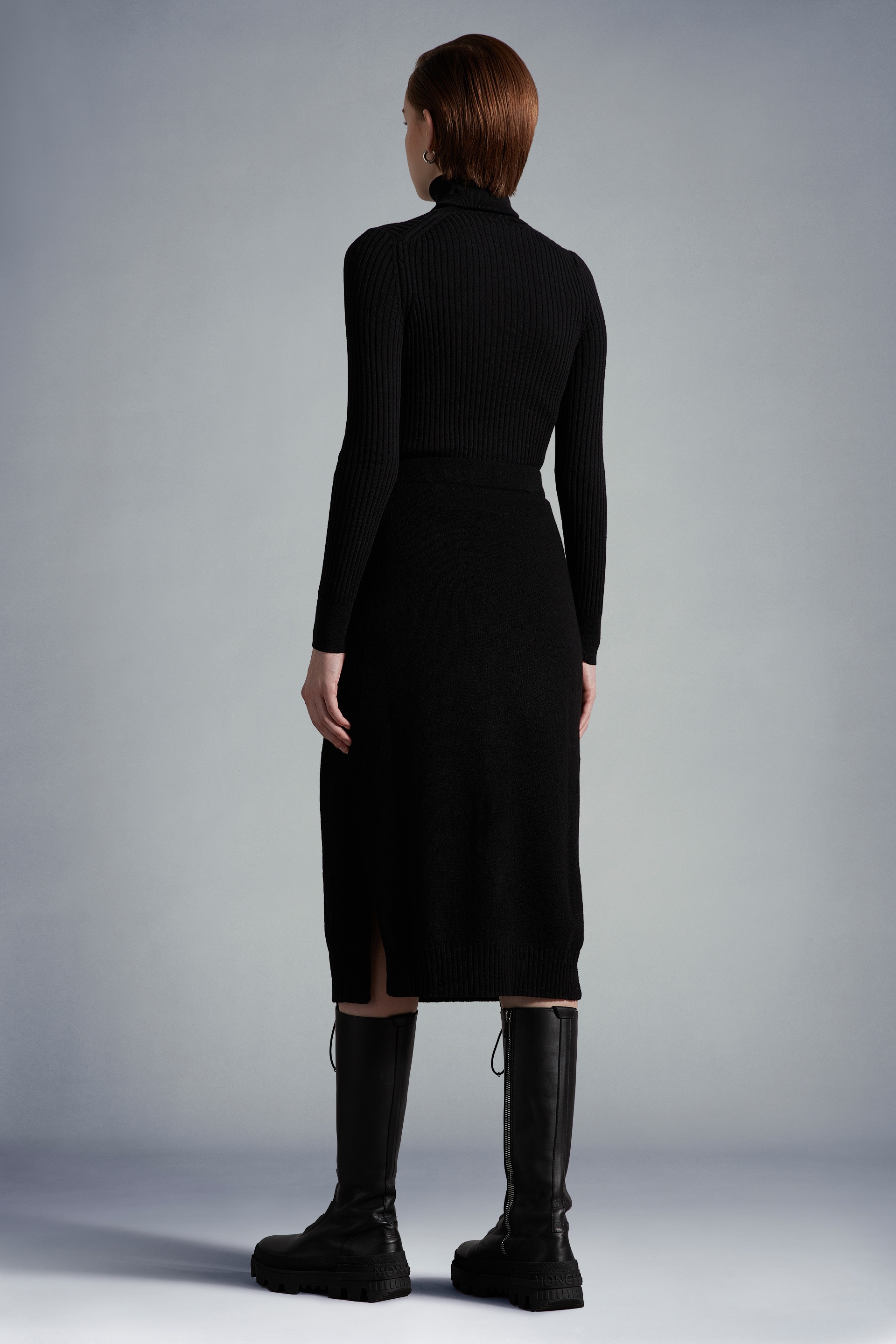 Mohair Blend Midi Skirt - 5
