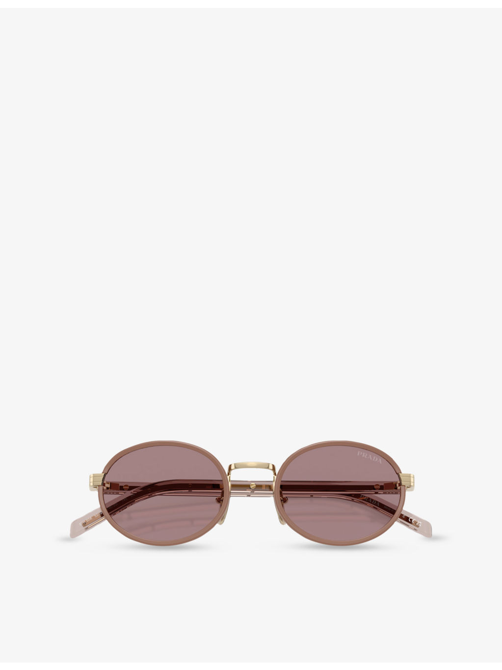 PR B56S Round-Frame Metal Sunglasses - 5