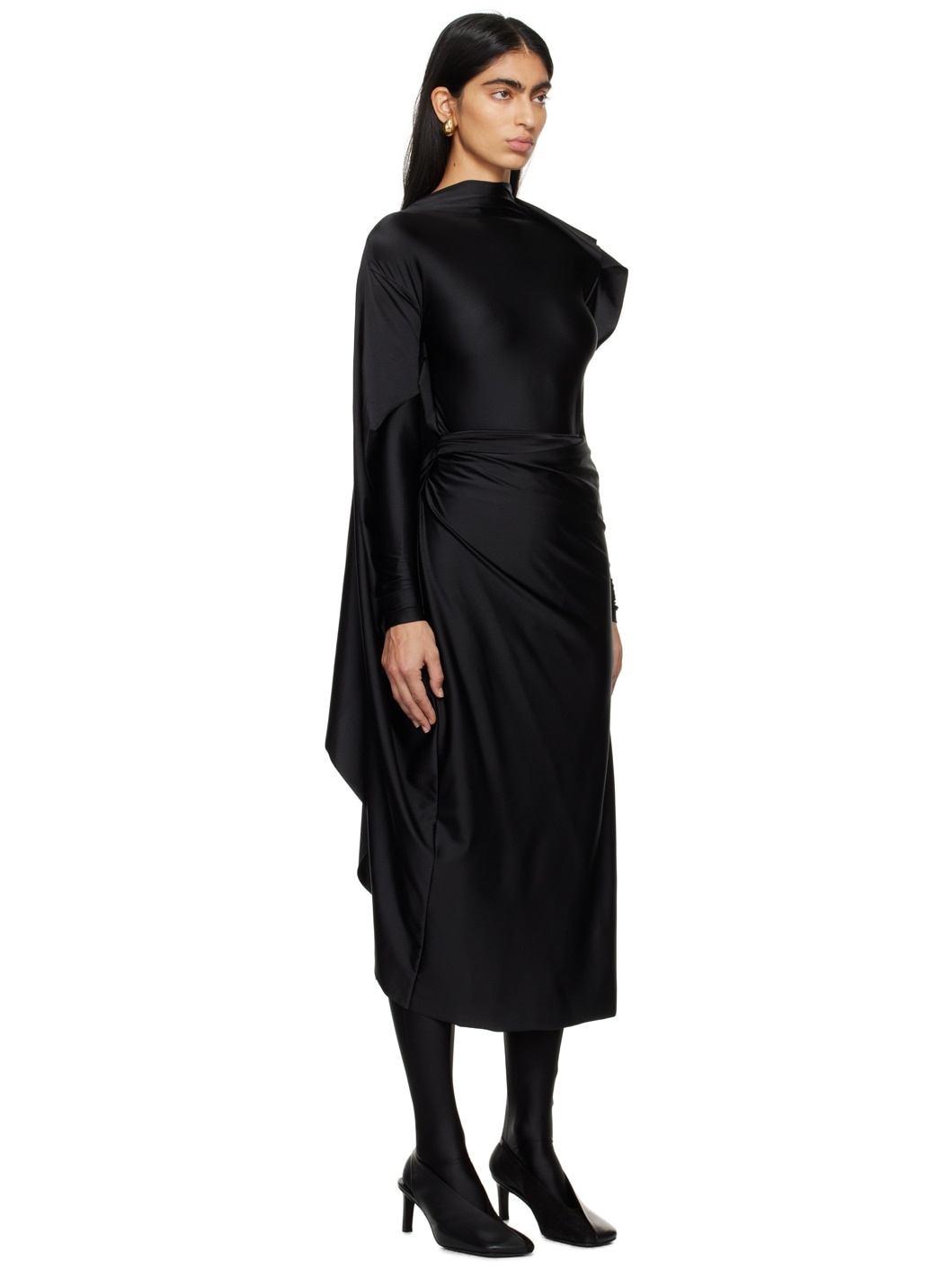 Black Spiral Jumpsuit - 2