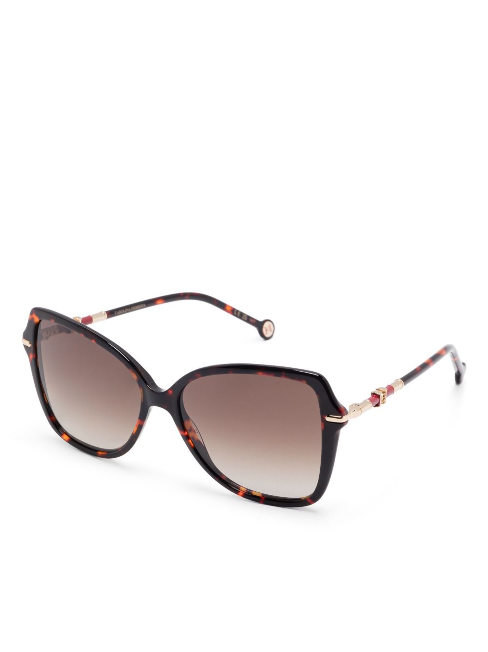 oversize-frame sunglasses - 2