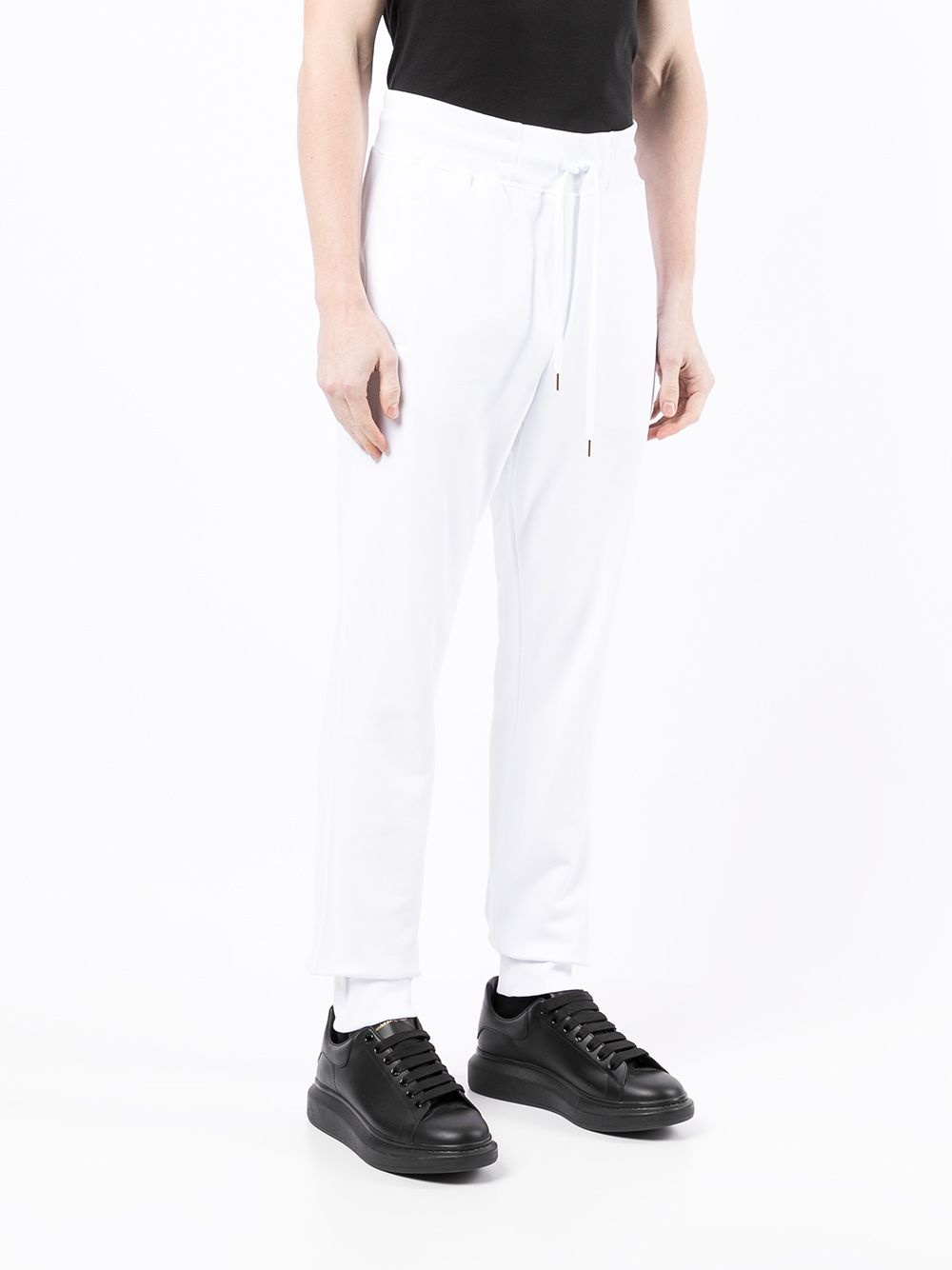 metallic-logo track pants - 3