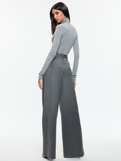 Alice + Olivia ASPEN HIGH RISE DOUBLE WAIST TROUSER outlook